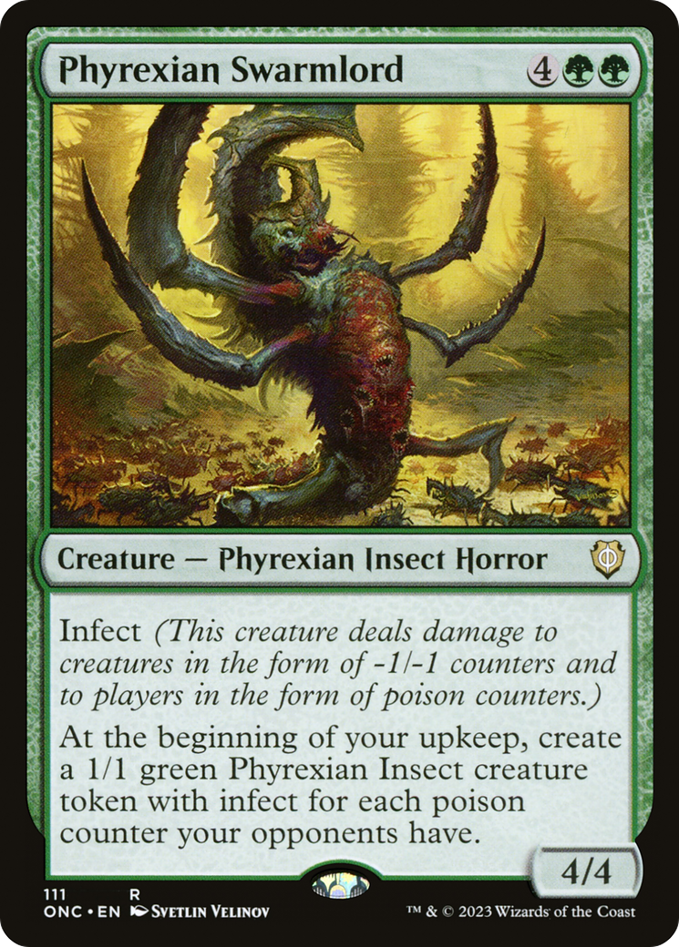 Phyrexian Swarmlord (111) - Phyrexia: All Will Be One Commander