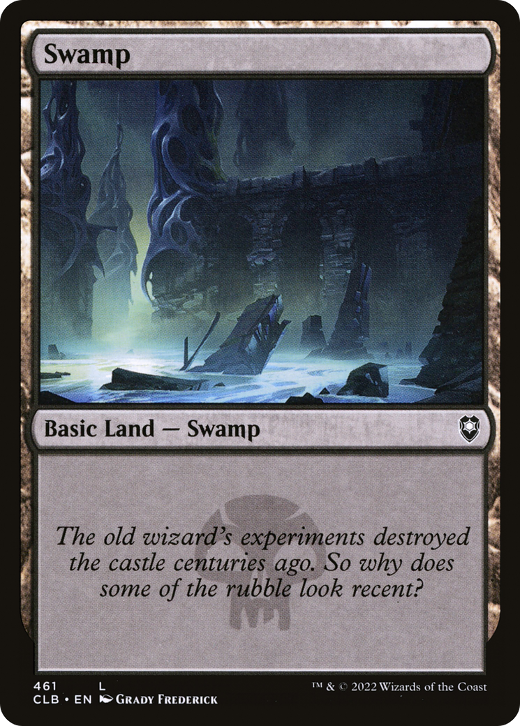 Swamp (461) Foil - Commander Legends: Battle for Baldur's Gate