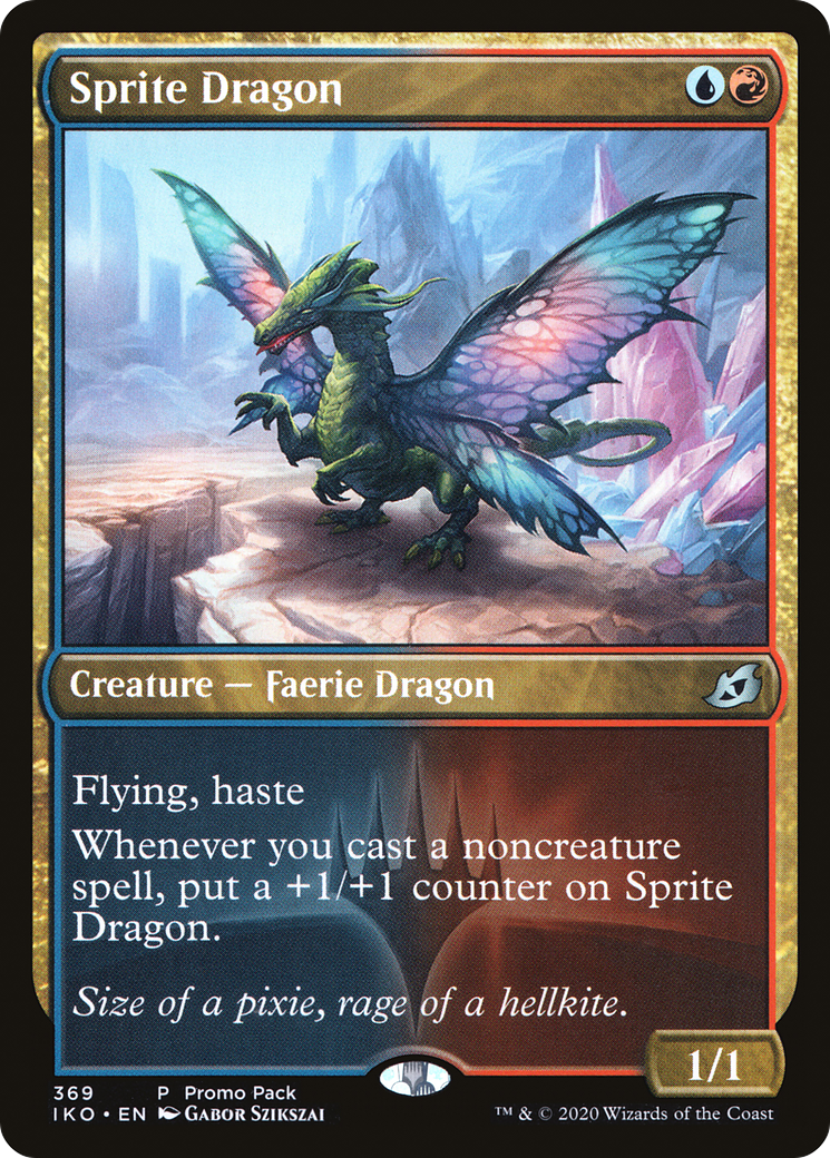 Sprite Dragon (369) Foil - Ikoria: Lair of Behemoths