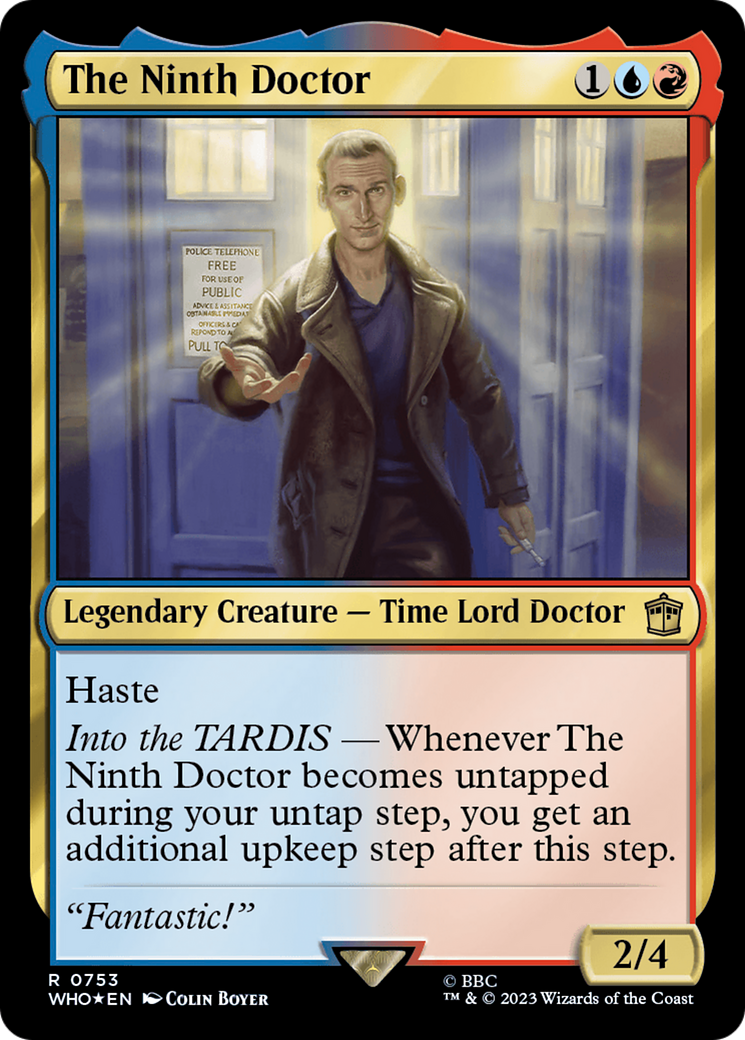 The Ninth Doctor (753) Foil - Doctor Who