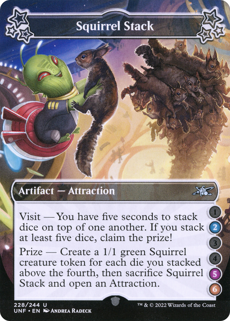 Squirrel Stack (2-5-6) (228) Foil - Unfinity
