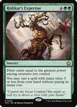 Rishkar's Expertise (226) - Commander: Foundations