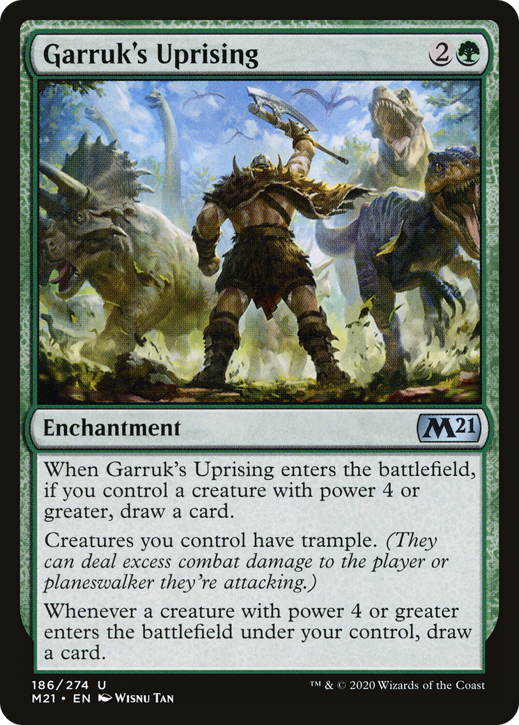 Garruk's Uprising (186) - Core Set 2021