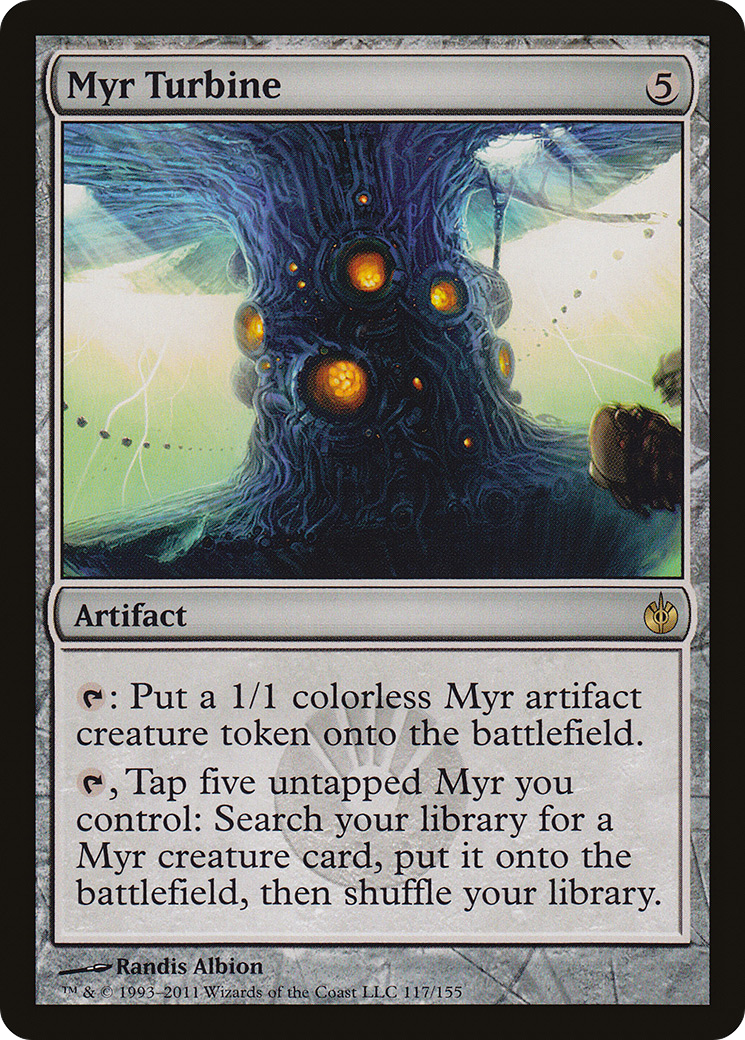 Myr Turbine (117) Foil - Mirrodin Besieged