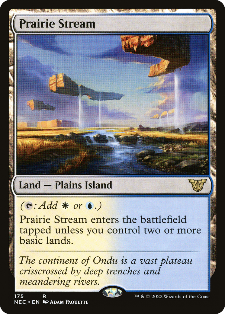Prairie Stream (175) - Neon Dynasty Commander