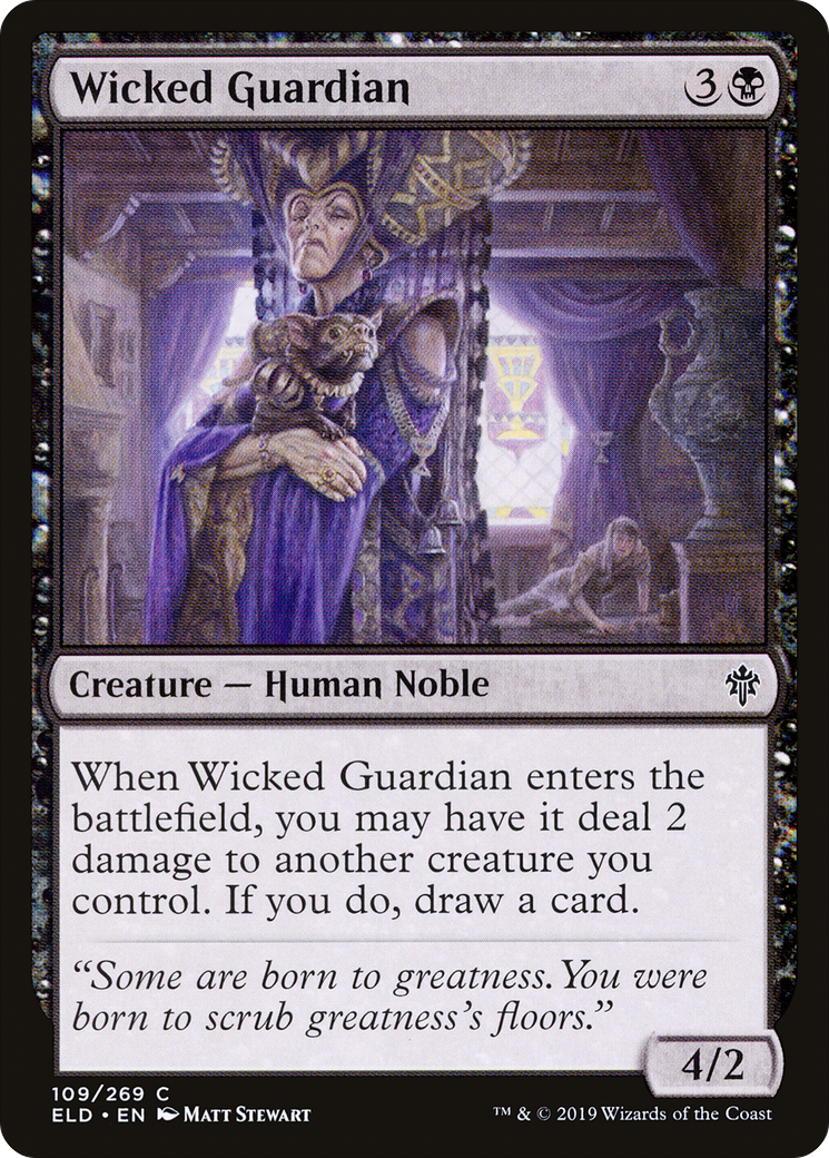 Wicked Guardian (109) Foil - Throne of Eldraine