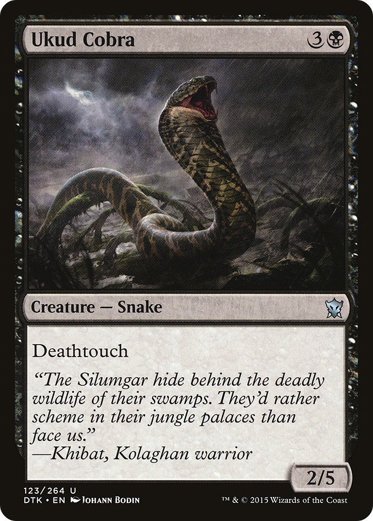 Ukud Cobra (123) - Dragons of Tarkir