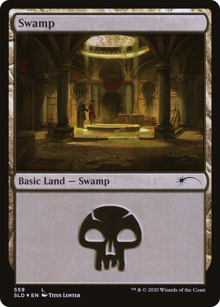 Swamp (559) Foil - Secret Lair Drop