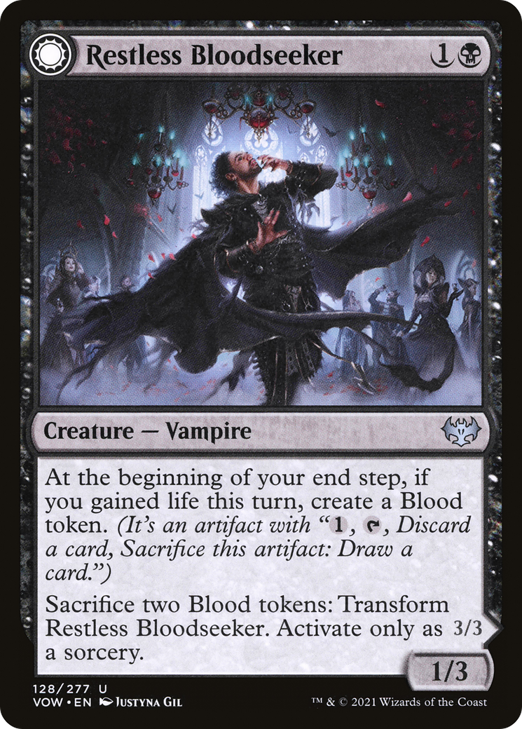 Restless Bloodseeker (128) - Innistrad: Crimson Vow