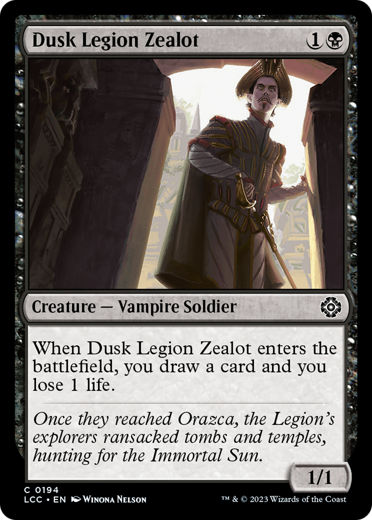 Dusk Legion Zealot (194) - The Lost Caverns of Ixalan Commander