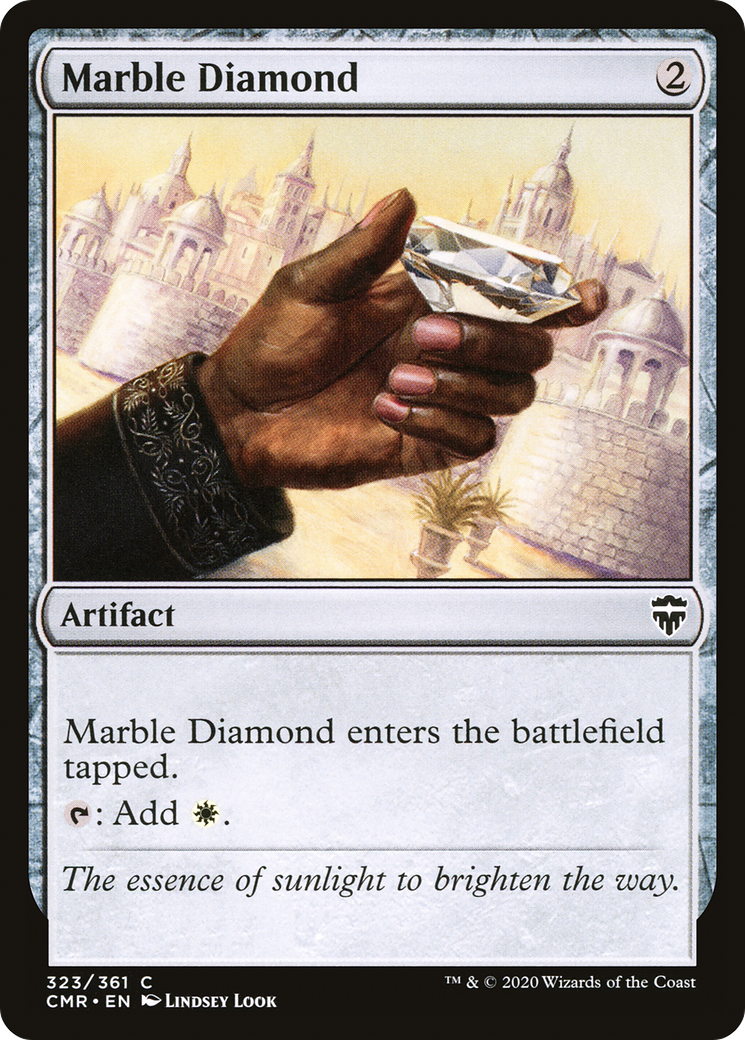 Marble Diamond (323) Foil - Commander Legends