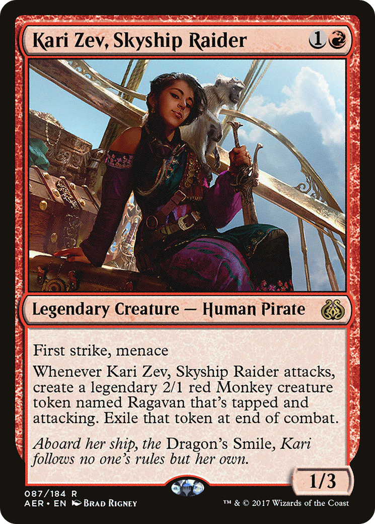 Kari Zev, Skyship Raider (087) - Aether Revolt