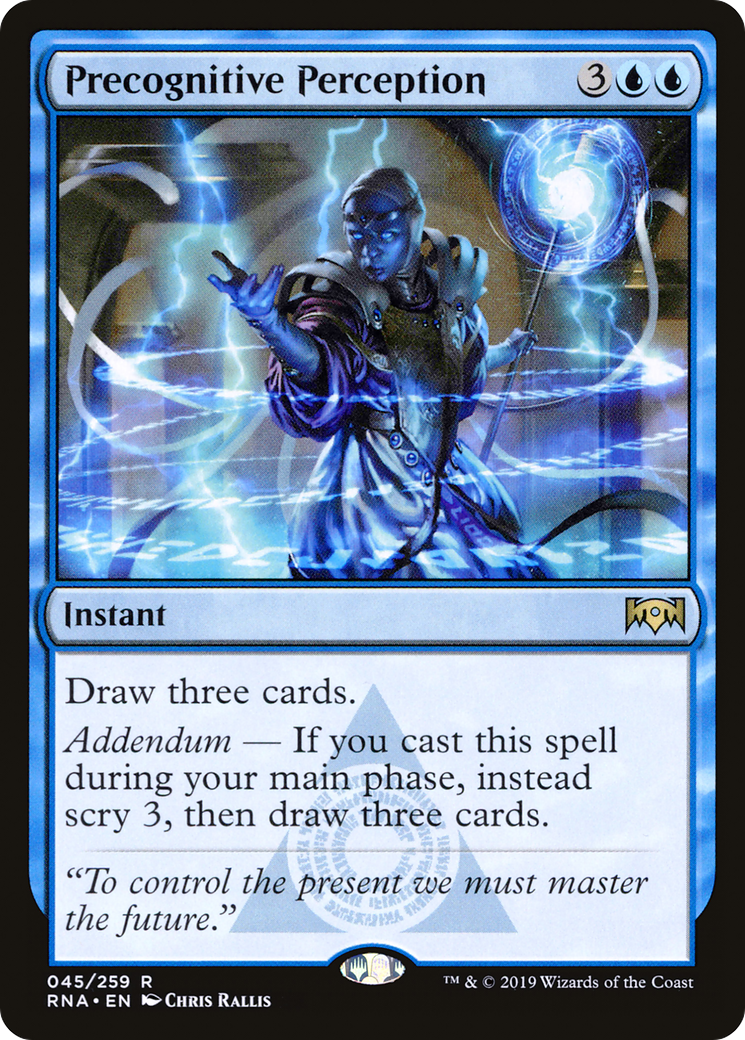 Precognitive Perception (045) Foil - Ravnica Allegiance