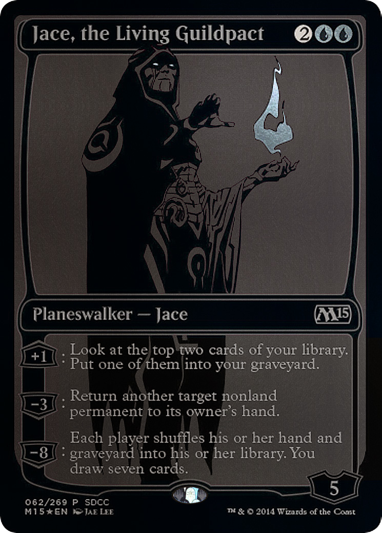 Jace, the Living Guildpact (062) Foil - San Diego Comic-Con 2014