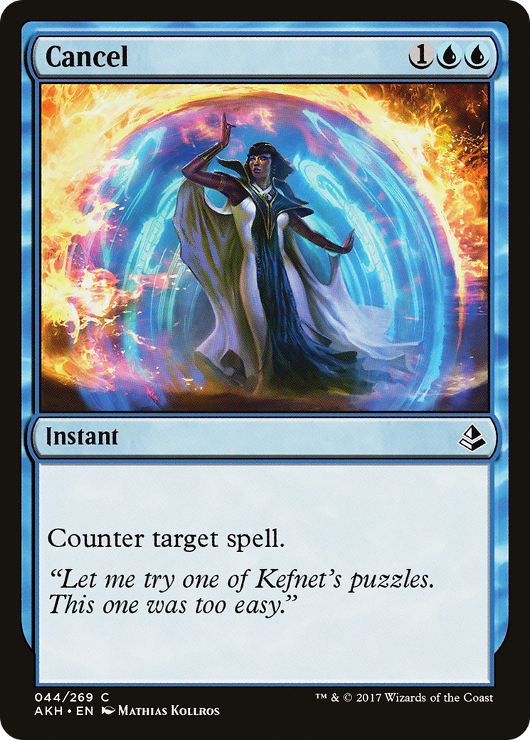 Cancel (044) Foil - Amonkhet