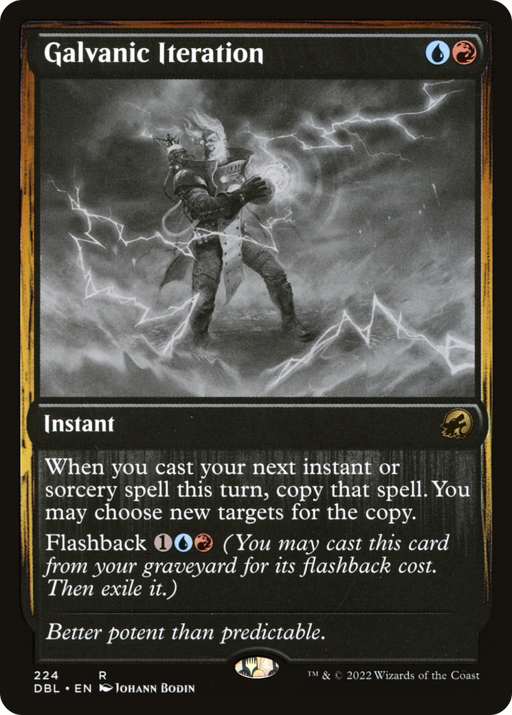 Galvanic Iteration (224) Foil - Innistrad: Double Feature