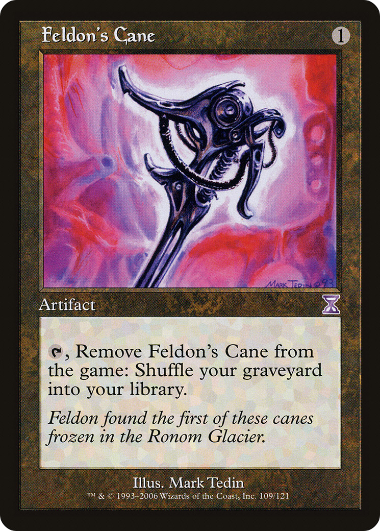 Feldon's Cane (Retro) (109) - Time Spiral Timeshifted