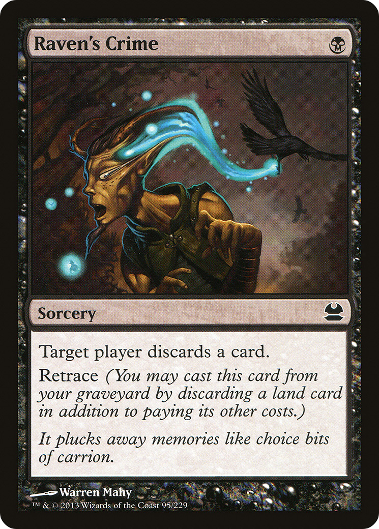 Raven's Crime (095) Foil - Modern Masters