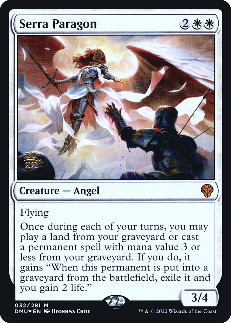 Serra Paragon (032) Foil - Dominaria United Promos
