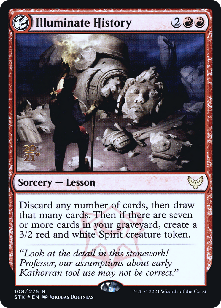 Illuminate History (108s) Foil - Strixhaven: School of Mages Promos