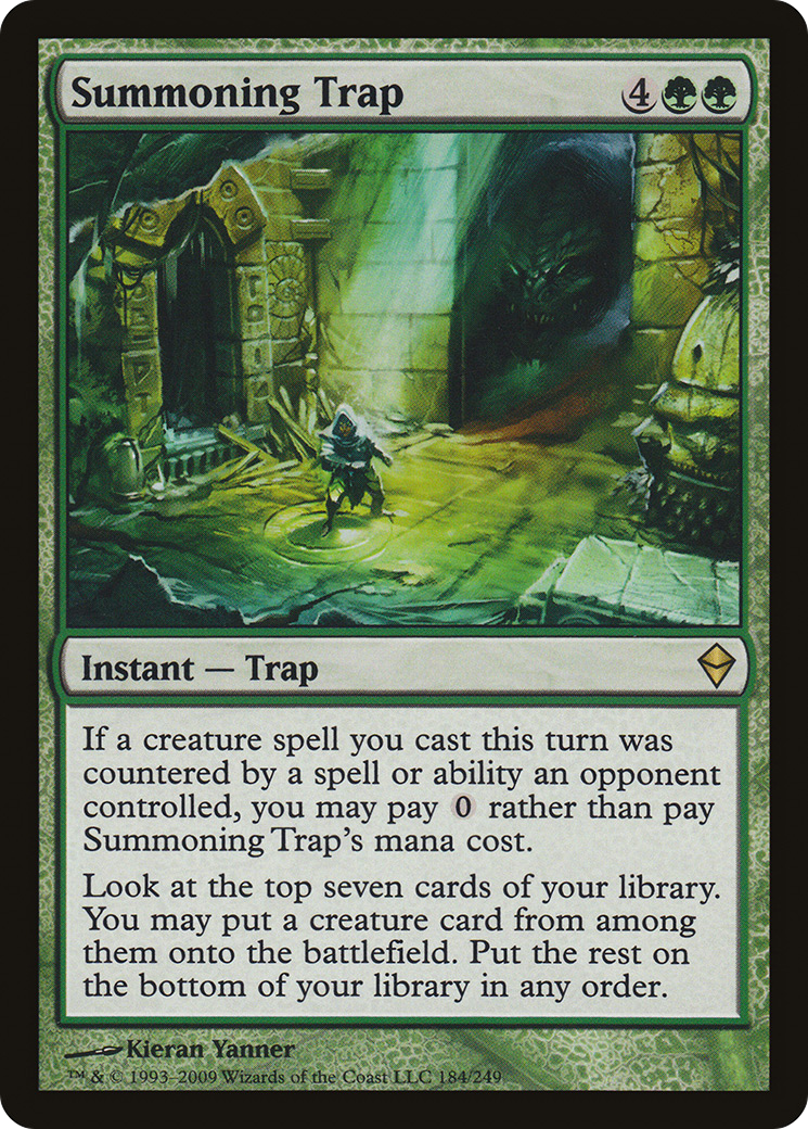 Summoning Trap (184) Foil - Zendikar