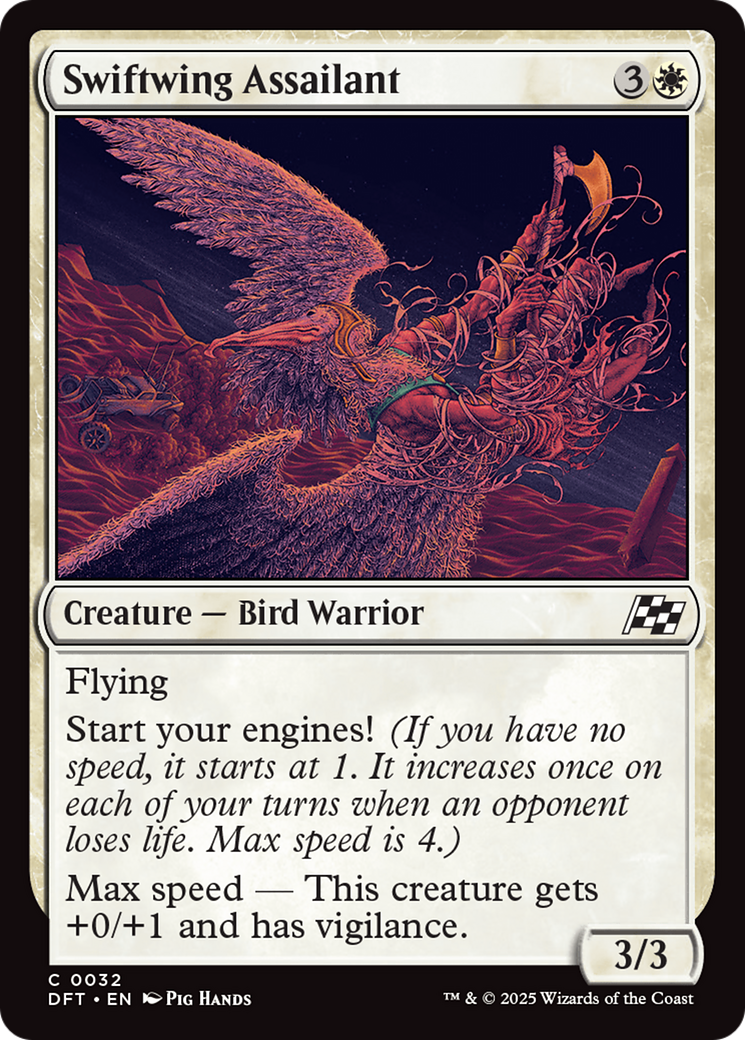 Swiftwing Assailant Foil (032) - Aetherdrift