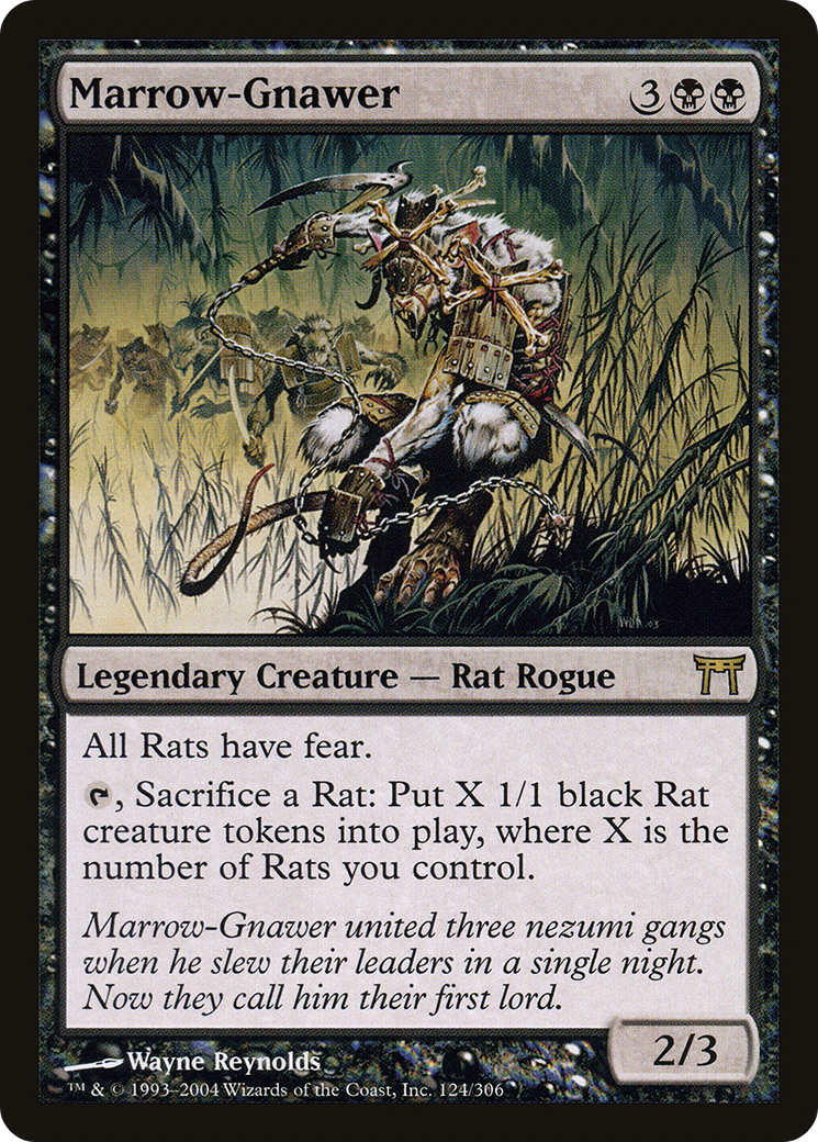 Marrow-Gnawer (124) Foil - Champions of Kamigawa
