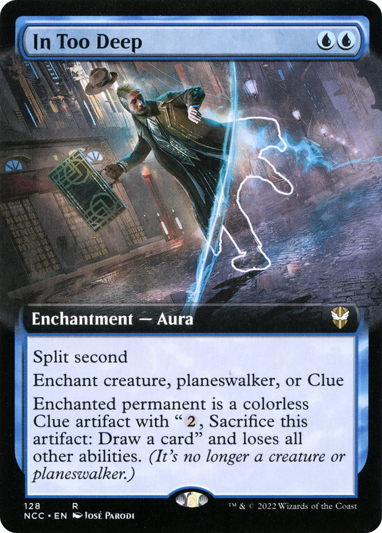 In Too Deep (Extended Art) (128) - New Capenna Commander
