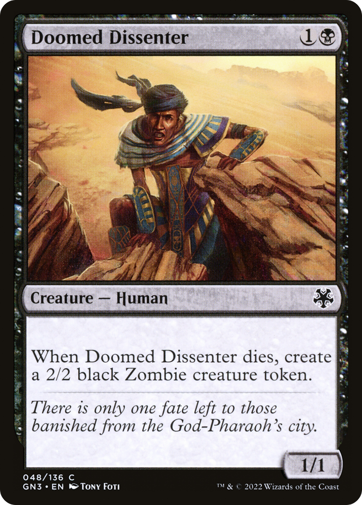 Doomed Dissenter (048) - Game Night: Free-for-All