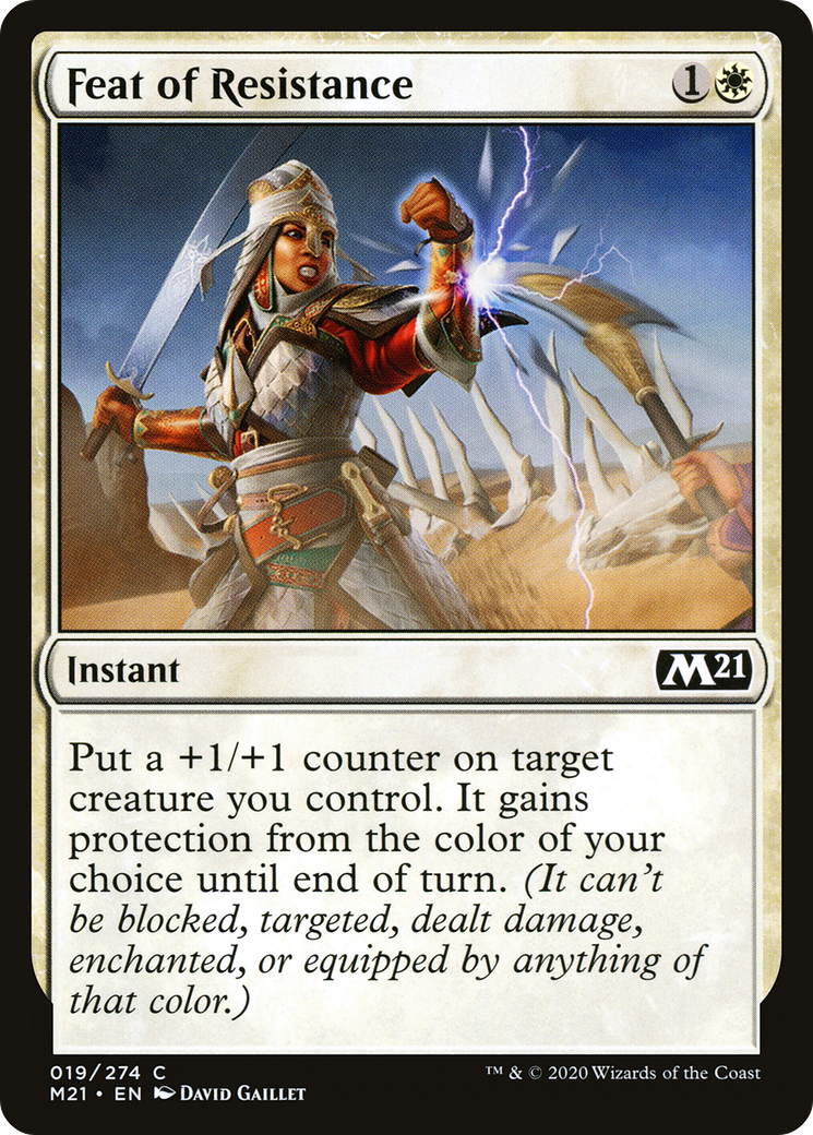 Feat of Resistance (019) - Core Set 2021