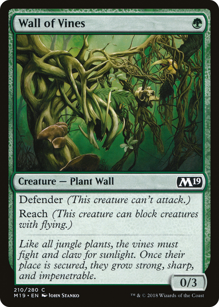 Wall of Vines (210) - Core Set 2019