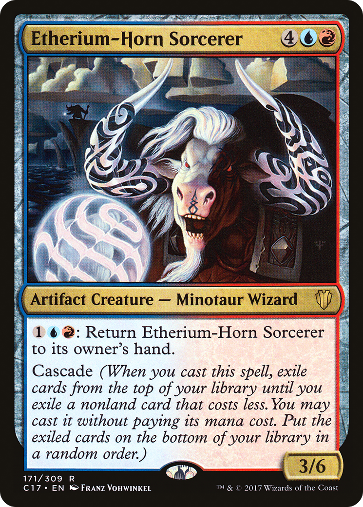Etherium-Horn Sorcerer (171) - Commander 2017