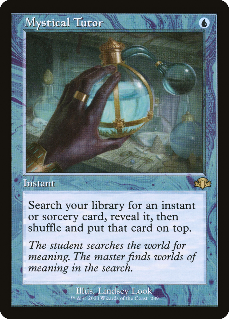 Mystical Tutor (Retro) (289) Foil - Dominaria Remastered