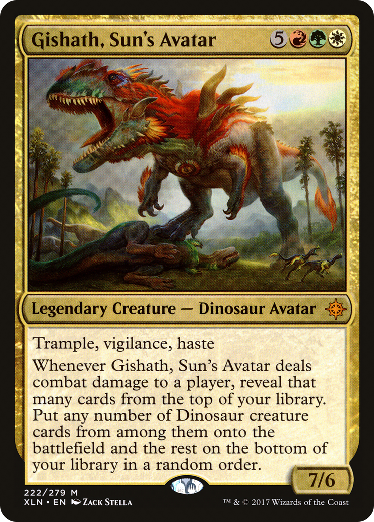 Gishath, Sun's Avatar (222) - Ixalan