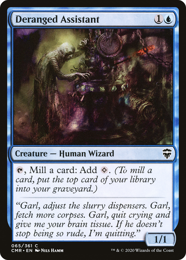 Deranged Assistant (065) Foil - Commander Legends
