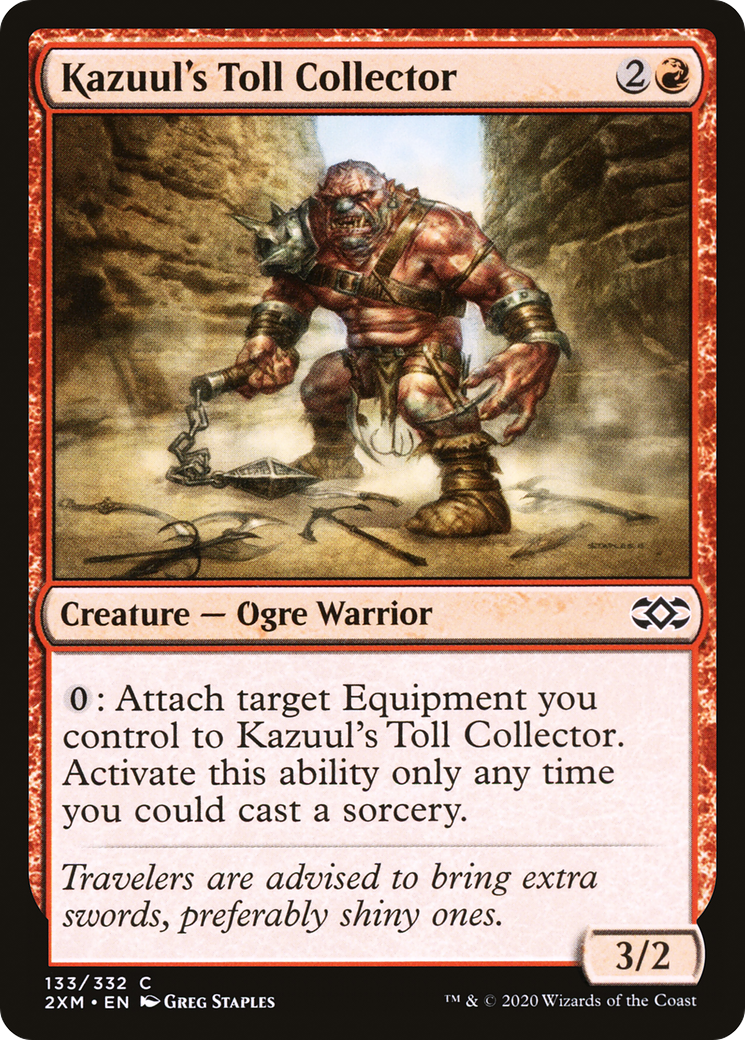 Kazuul's Toll Collector (133) - Double Masters