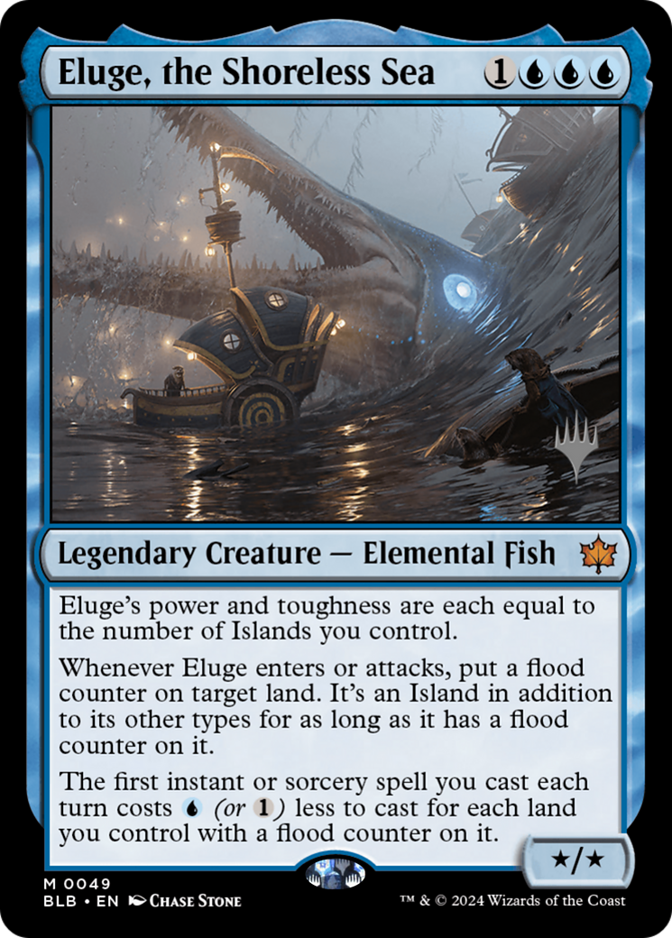 Eluge, the Shoreless Sea (049) Foil - Bloomburrow Promos