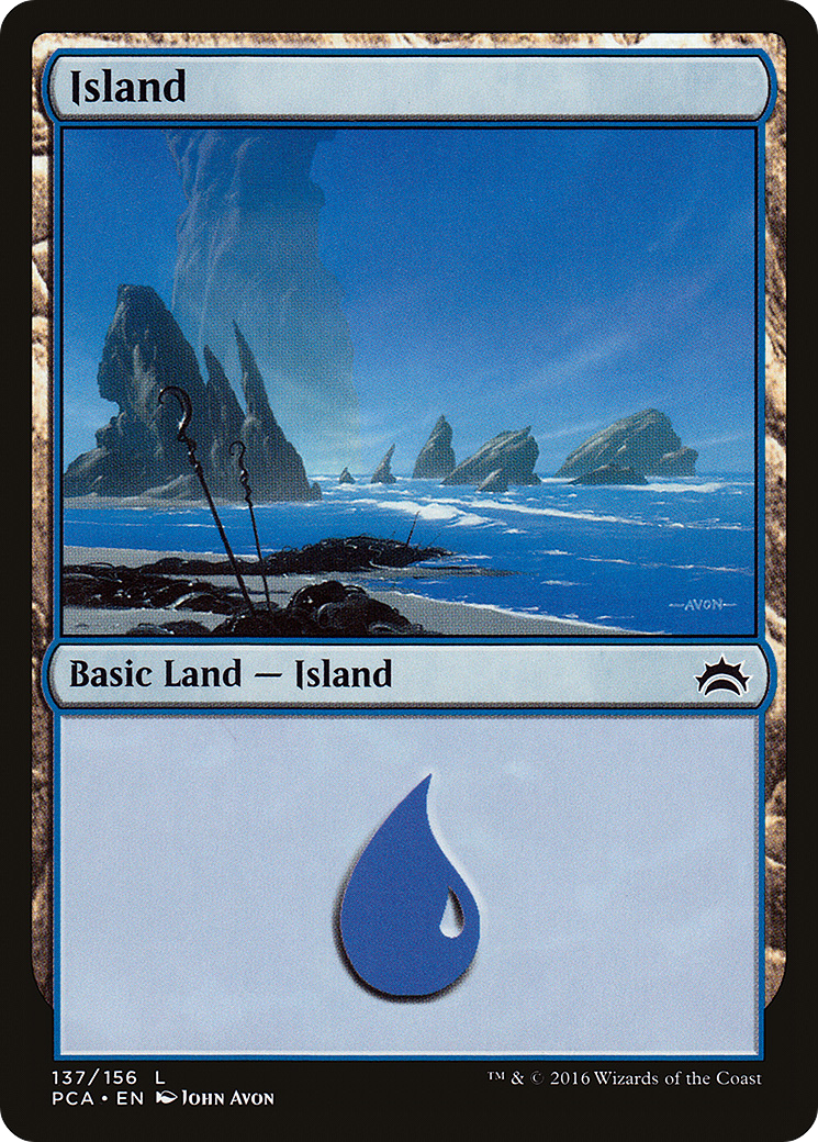 Island (137) - Planechase Anthology