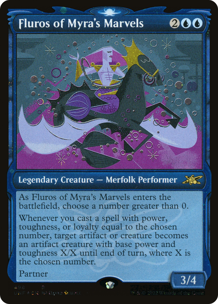 Fluros of Myra's Marvels (Showcase) (498) Foil - Unfinity
