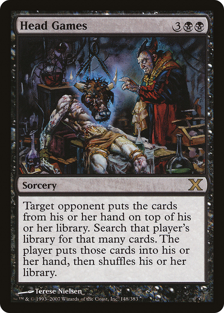 Head Games (148) Foil - Tenth Edition