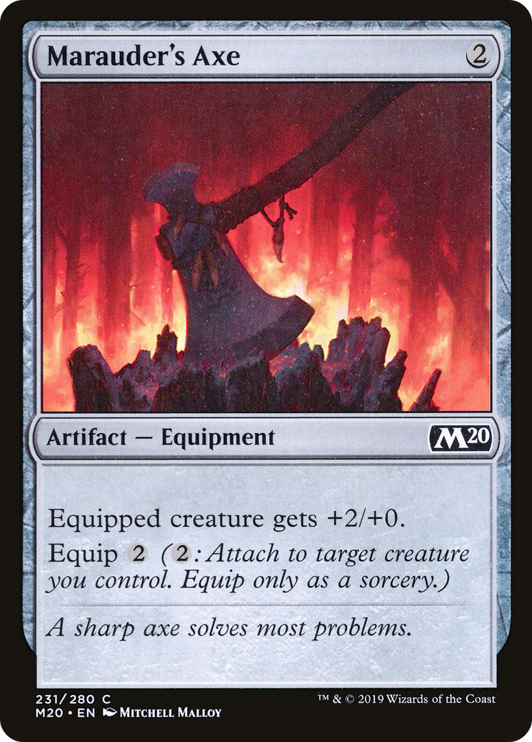 Marauder's Axe (231) - Core Set 2020
