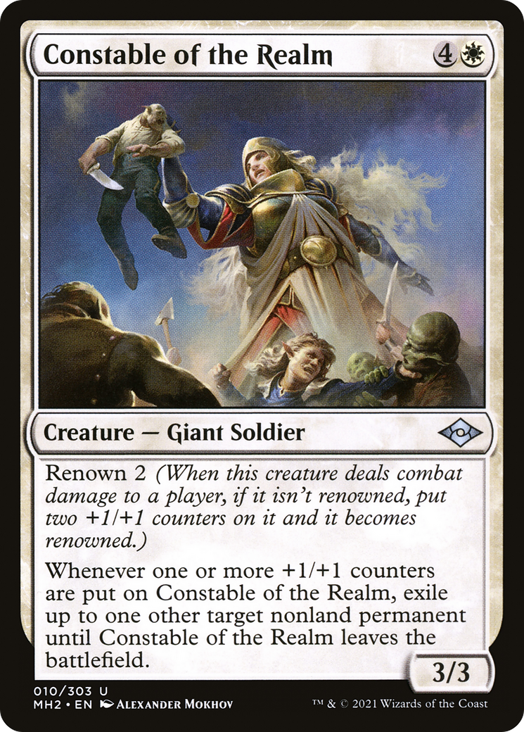 Constable of the Realm (010) Foil - Modern Horizons 2