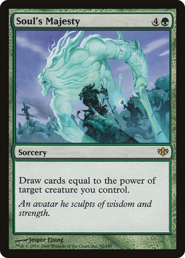 Soul's Majesty (092) Foil - Conflux
