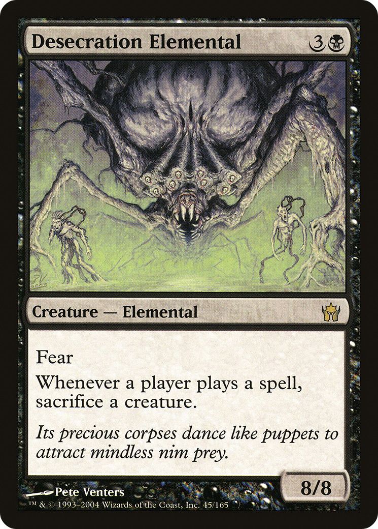 Desecration Elemental (045) - Fifth Dawn