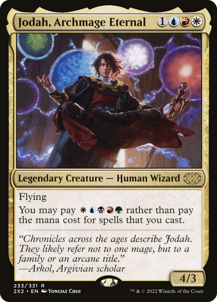 Jodah, Archmage Eternal (233) Foil - Double Masters 2022