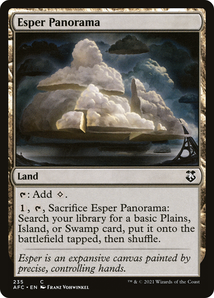 Esper Panorama (235) - Forgotten Realms Commander