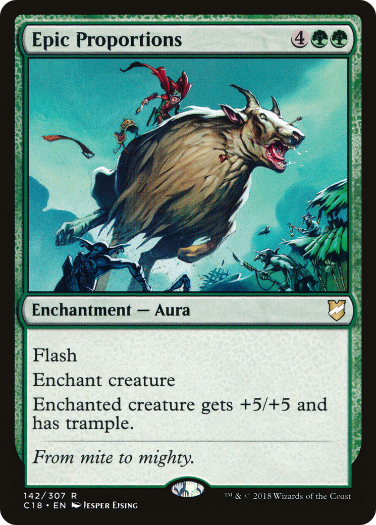 Epic Proportions (142) - Commander 2018