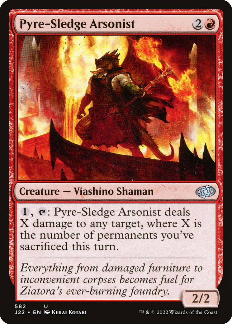 Pyre-Sledge Arsonist (582) - Jumpstart 2022