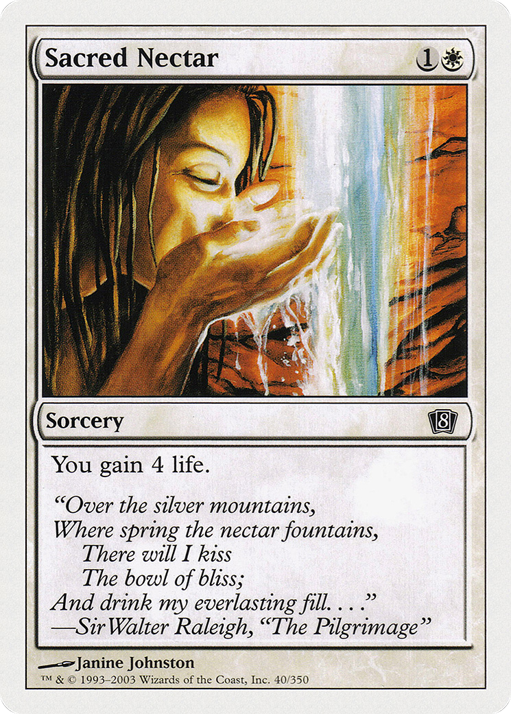 Sacred Nectar (040) - Eighth Edition