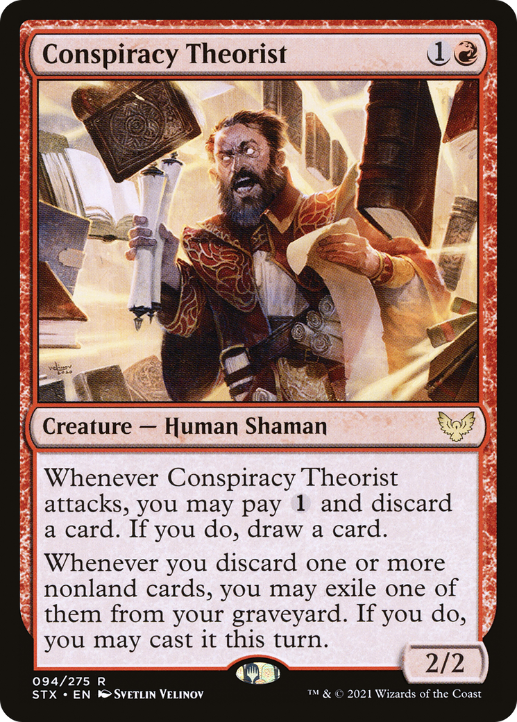 Conspiracy Theorist (094) Foil - Strixhaven: School of Mages